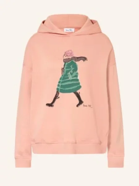 Kera Till Bluza Z Kapturem rosa czarna