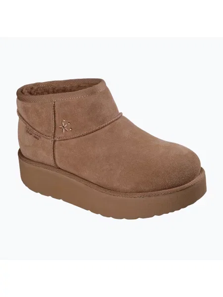 Дамски обувки Skechers Keep Cozy chestnut кафяво