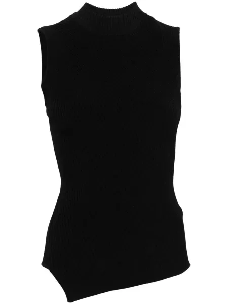 Top Toteme asimetric negru