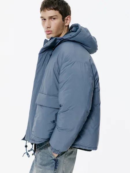 Pull&Bear Geacă de iarnă safir