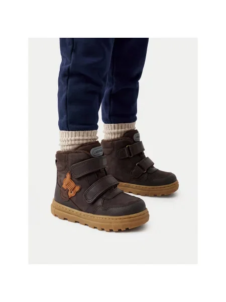 Зимни обувки Lasocki Kids Тъмнокафяв
