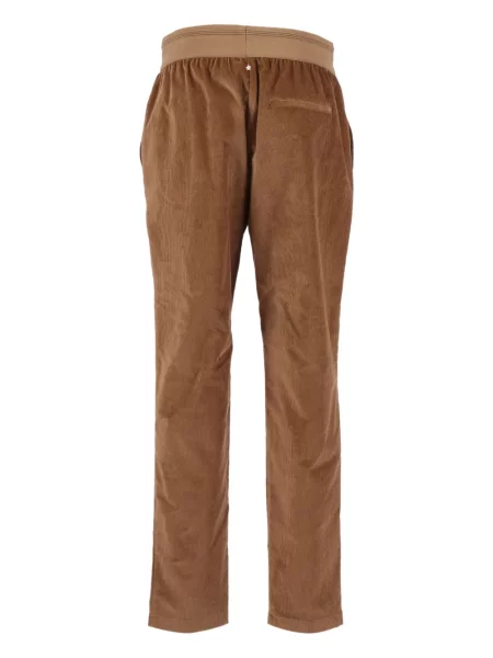 Pantaloni Lorena Antoniazzi de catifea cord maro