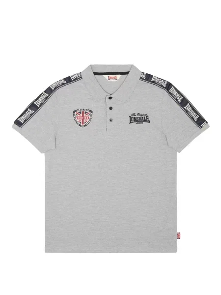 LONSDALE Tricou Pelton' gri