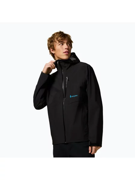 Geacă softshell pentru bărbați Cotopaxi Impermeo 3L Hooded Shell cotopaxi black negru