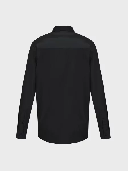 Джинсовая рубашка Karl Lagerfeld Jeans черная