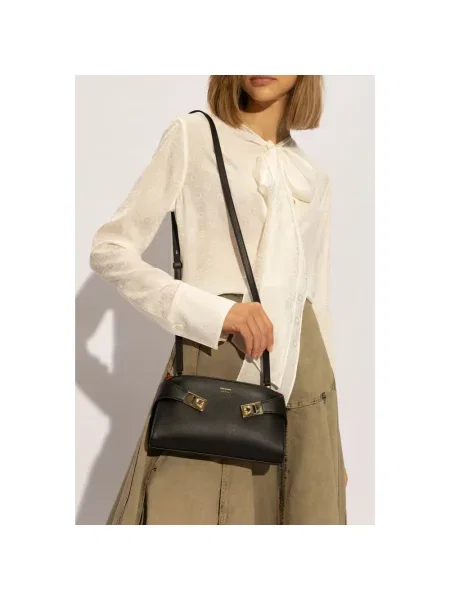 Torebka crossbody Ferragamo skórzana czarna