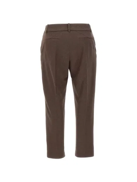 Pantaloni Eleventy maro