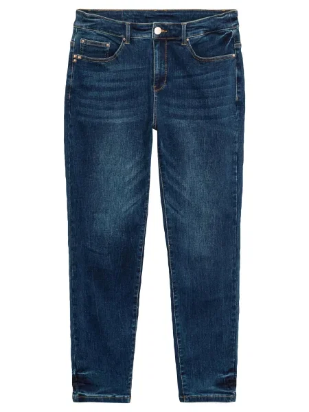 SHEEGO Džinsai tamsiai džinso mėlyna