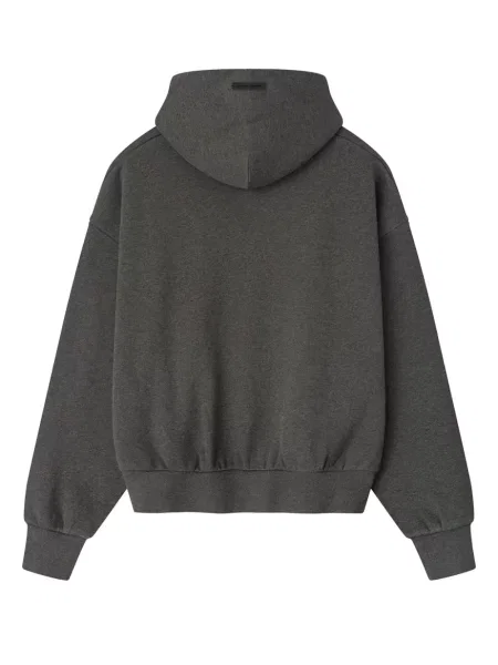 Класически суичър с качулка Fear Of God Essentials сиво