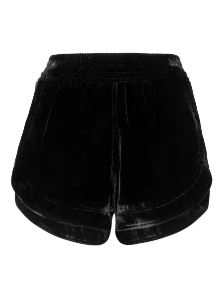Aksamitne spodnie Philipp Plein czarne