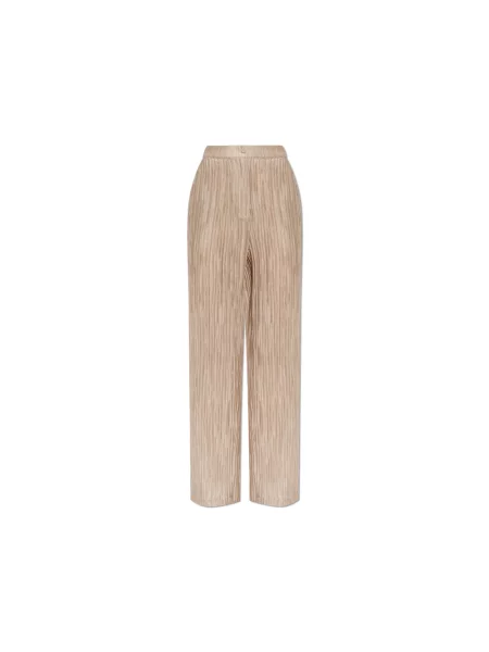 Spodnie Emporio Armani beżowe