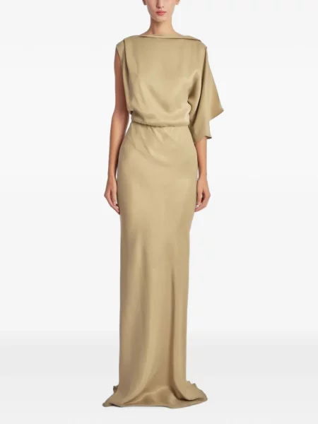 Rochie maxi Irina Schrotter asimetrică drapată