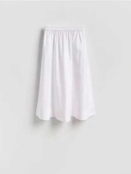 Reserved спідниця міді білий
