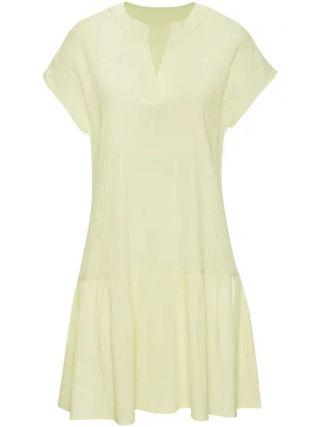 VIVANCE by LASCANA Rochie tip bluză citron galben