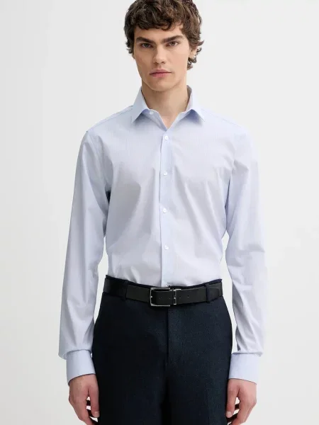 Calvin Klein ing olasz galléros slim kék