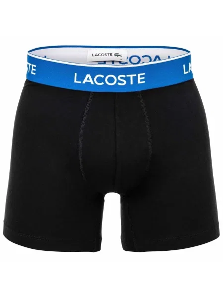 LACOSTE Boxeralsók kék / pasztellkék / szürke / fekete fehér