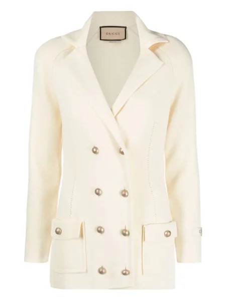 Pletené dvouřadé sako Gucci Pre-owned