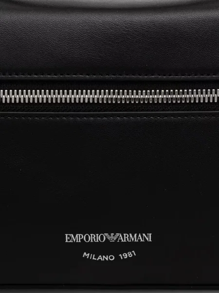 Кожаная сумка Emporio Armani