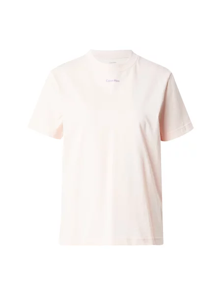 Calvin Klein Jeans Tricou CLASSIC mov închis / pastel roz