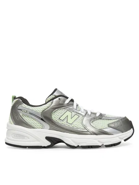 Sneakersy New Balance stříbrná