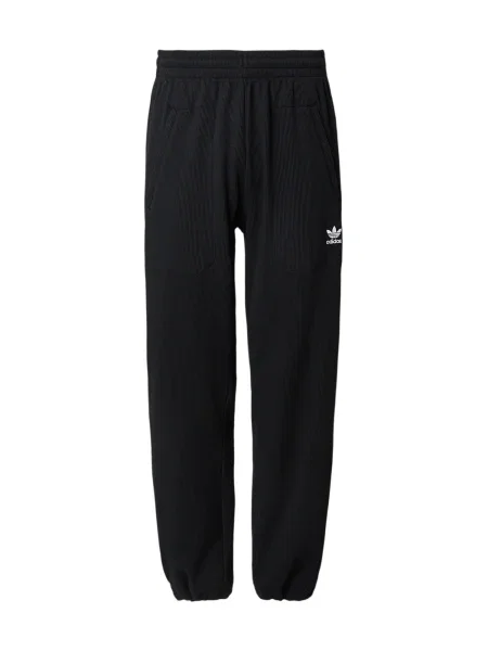 ADIDAS ORIGINALS Kalhoty ESSENTIALS černá bílá