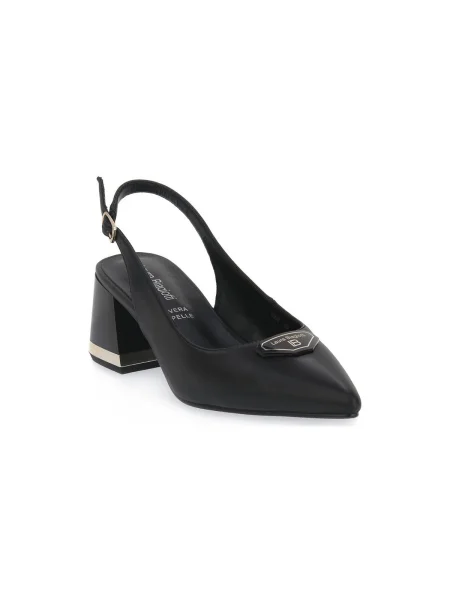 Pantofi cu toc Laura Biagiotti de mătase