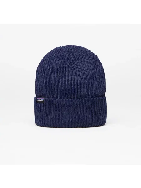 Шапка Patagonia Fishermans Rolled Beanie Navy Universal тъмносиньо
