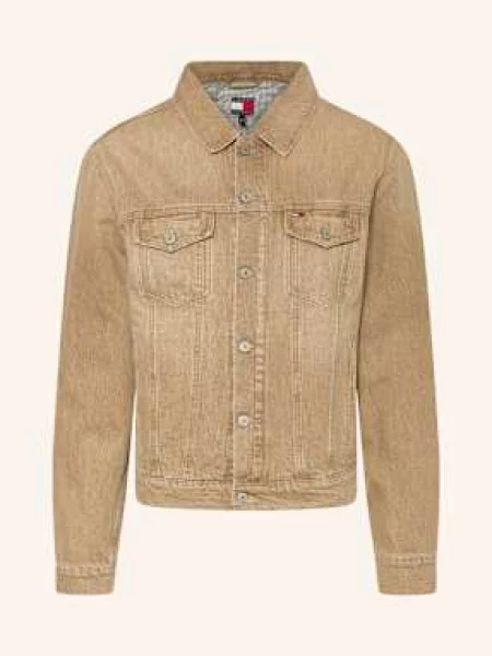 Tommy Jeans Kurtka Jeansowa Ryan braun beżowe