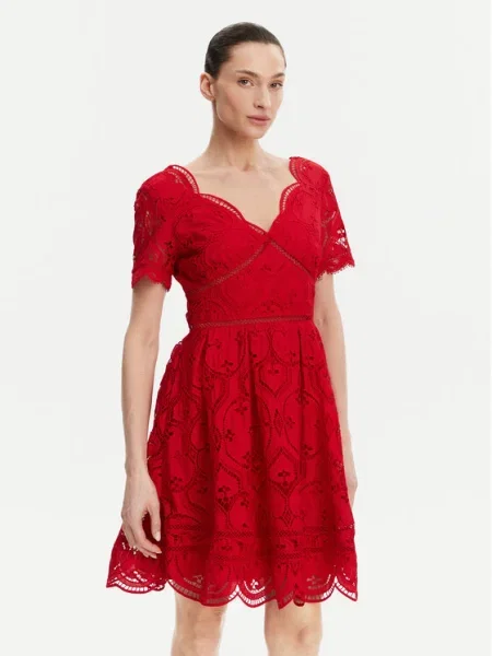 Morgan Rochie cocktail roșu