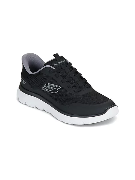 Hlačke Skechers črna