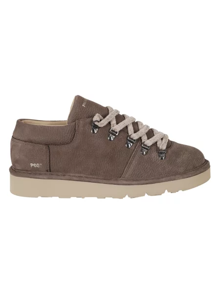 Sneakersy Panchic zamszowe brązowe