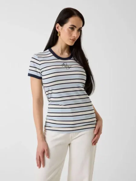 GUESS Tricou albastru