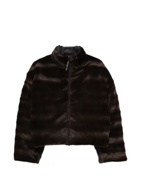 Jachetă cu două fețe Balenciaga reversibil negru