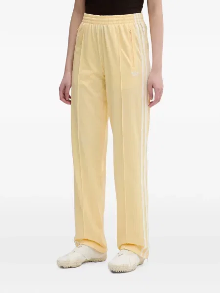 Pantaloni Adidas cu dungi alergare negru