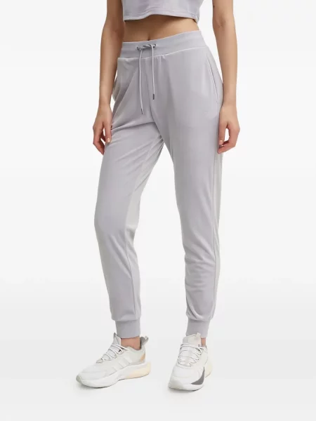 Pantaloni Guess alergare cu cordon gri