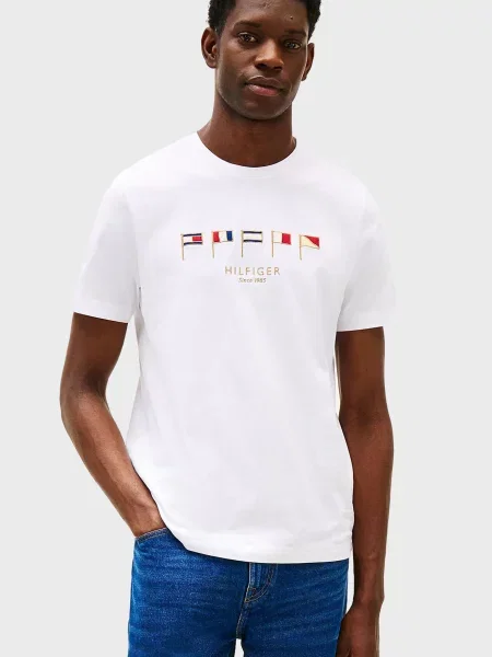 Футболка Tommy Hilfiger біла