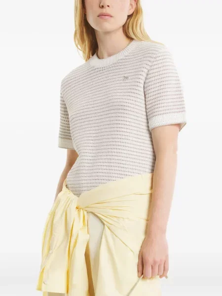 Sweter dziecięcy Maison Kitsune biały