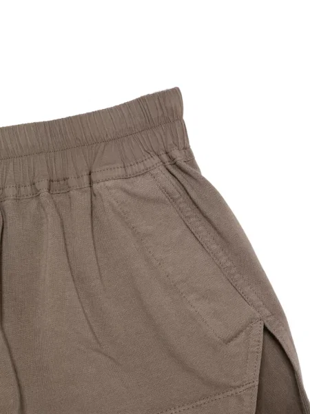 Pantaloni scurți Rick Owens Drkshdw cu cordon maro