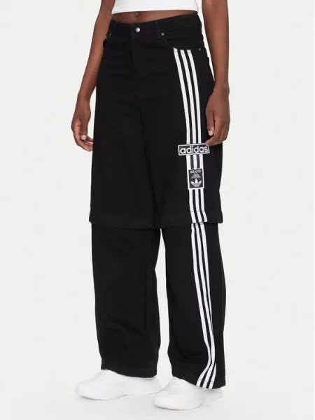 Adidas Džinsai Adibreak Wide Leg juoda