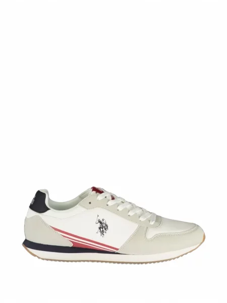 Sneakerși U.s. Polo Assn. cu autograf alb