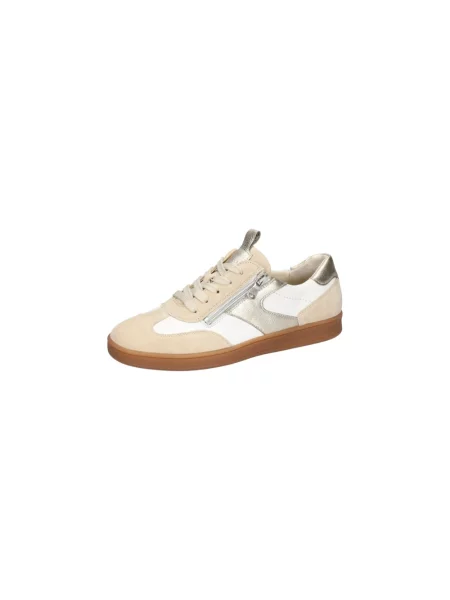 Sneakersy Waldläufer sznurowane beżowe