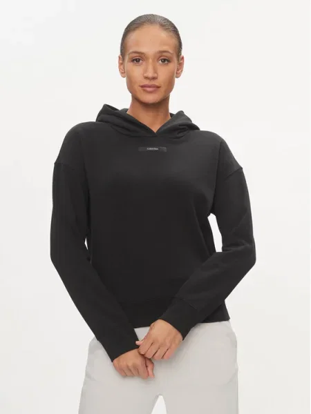 Calvin Klein Bluză Micro Logo negru
