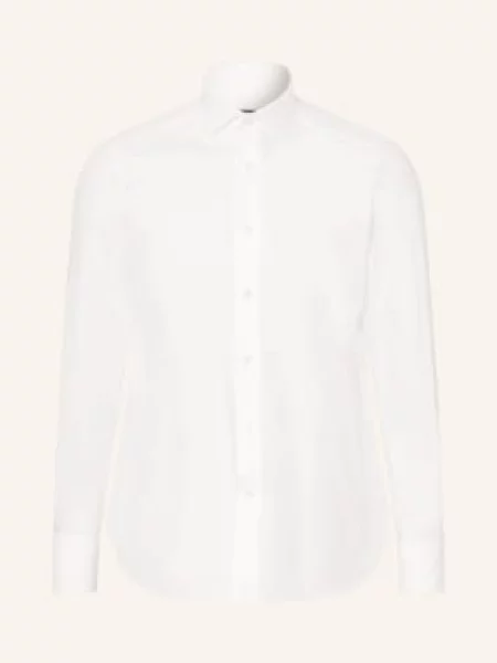 Zegna Koszula Trofeo™ Slim Fit weiss biała