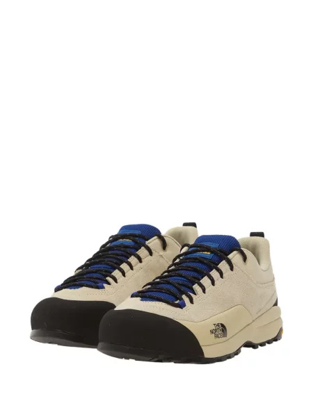 Sneakerși The North Face din piele de căprioară