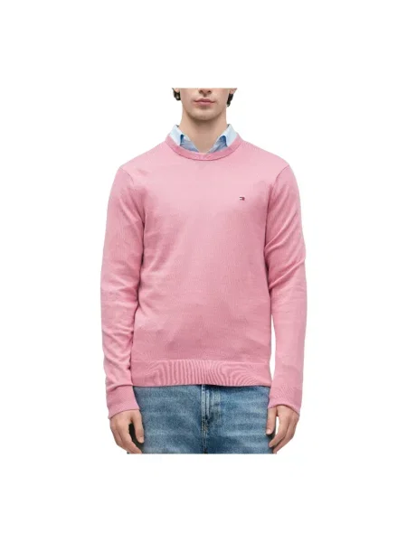 Sveter Tommy Hilfiger ružová
