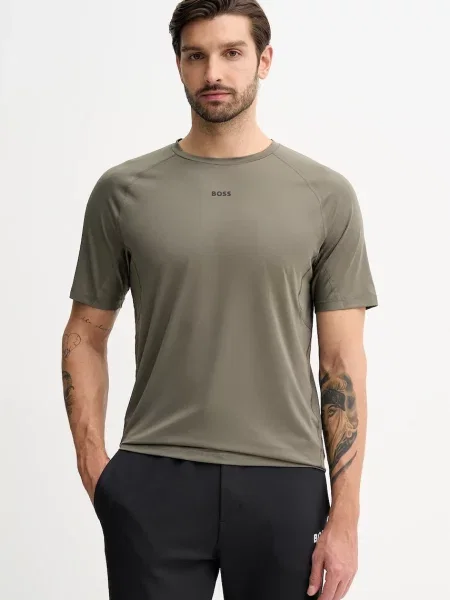 BOSS Green Tričko Tee Active 1 zelené