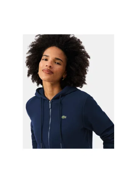 Lacoste Mikina Tmavomodrá modrá