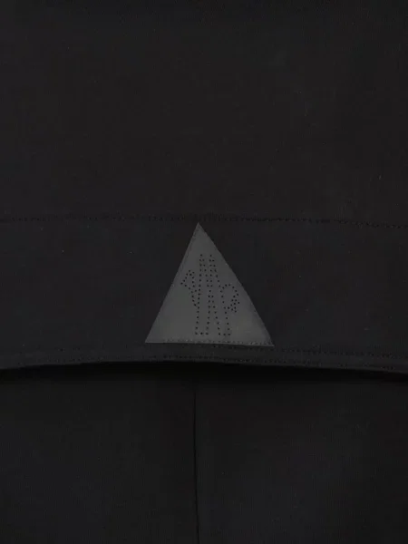 Majica Moncler Grenoble s autogramom crna