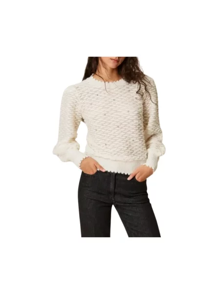 Sweter Twinset beżowy