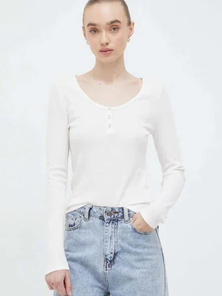 Levi's Tričko s dlouhým rukávem béžové